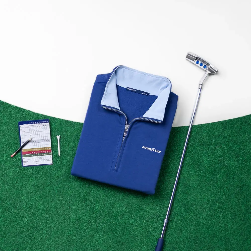 Custom B. Draddy golf apparel that delivers refined style for corporate golf and gifting. Custom B. Draddy golf apparel that delivers refined style for corporate golf and gifting.