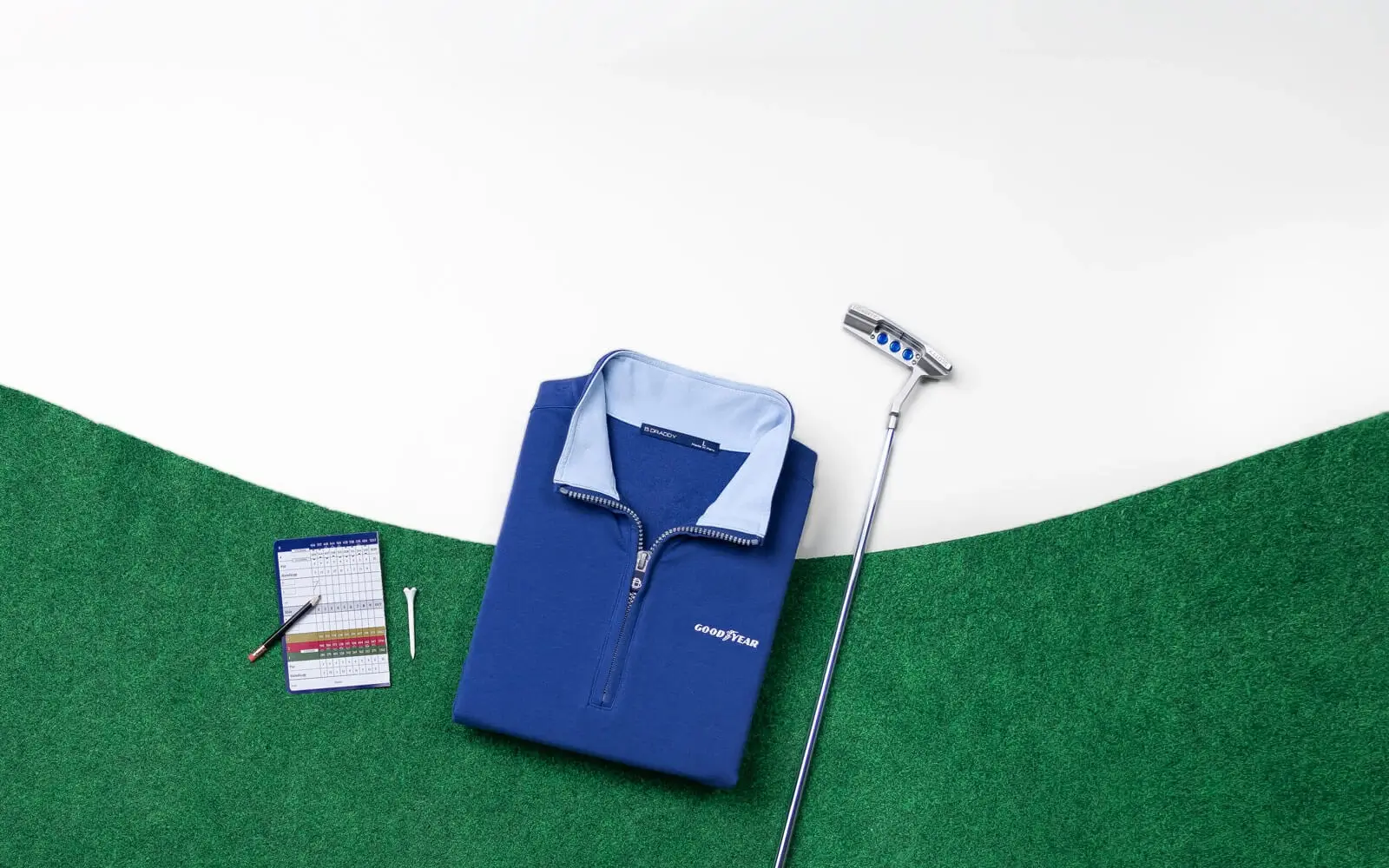 Showcase your logo on B. Draddy custom golf polos and layers for lived-in brand impact