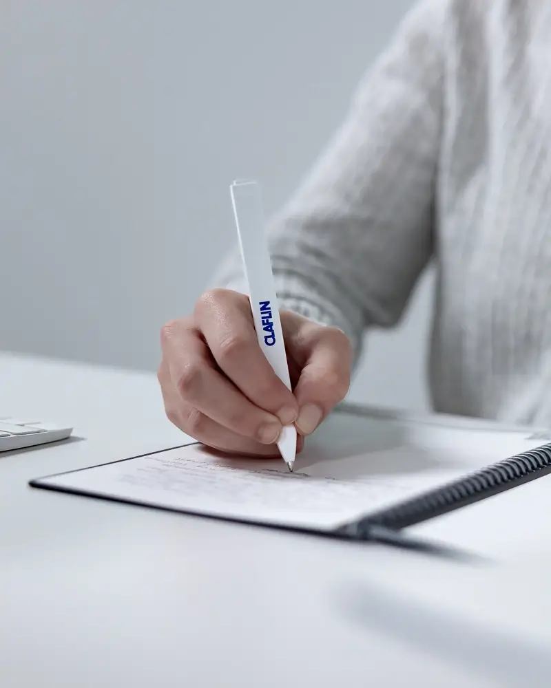 Take notes & stay organized with custom pens.