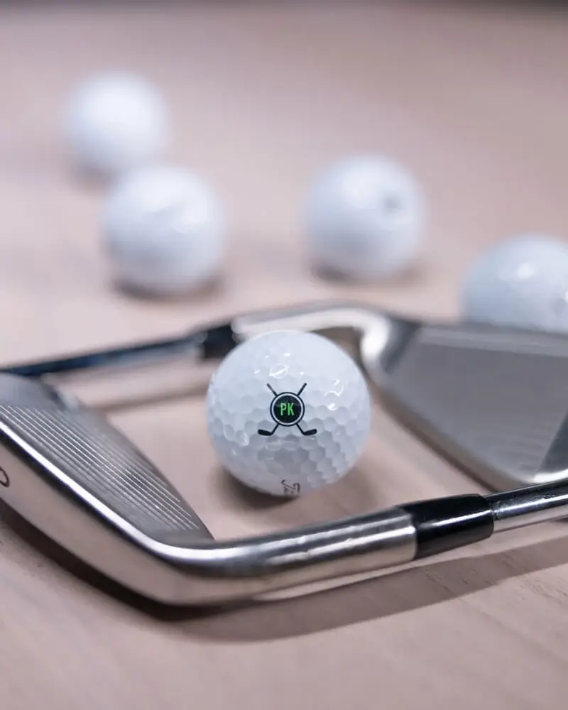 Get a hole in one with custom golf balls with your brand logo.