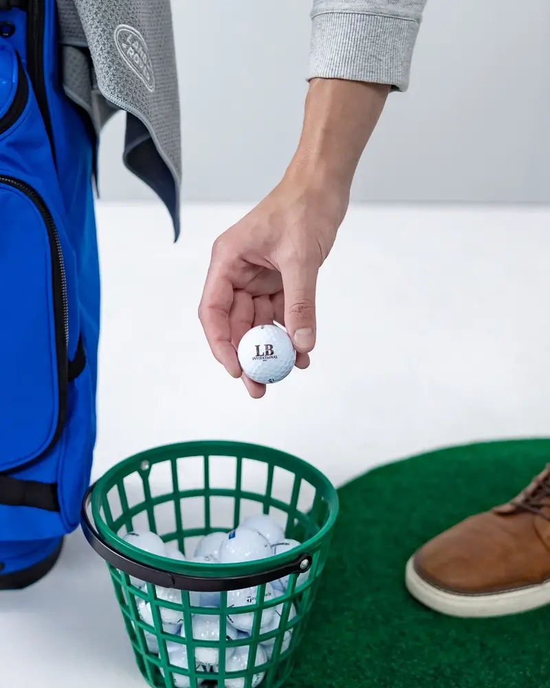 Get a hole in one with custom golf balls with your brand logo.
