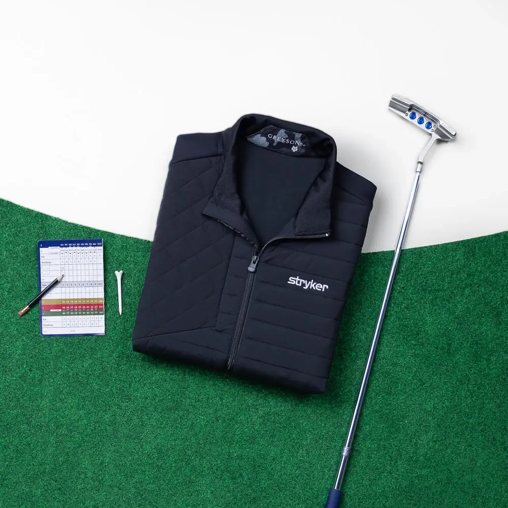 Custom Greyson golf apparel for bold, modern brand moments on and off the course. Custom Greyson golf apparel for bold, modern brand moments on and off the course.