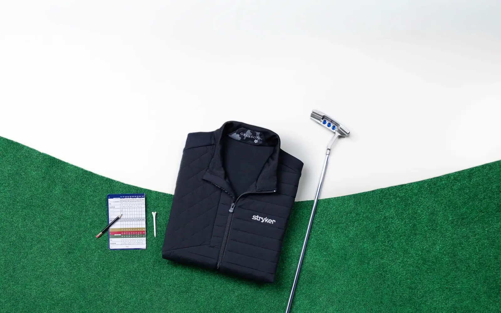 Elevate your brand with Greyson custom golf apparel and refined performance pieces.