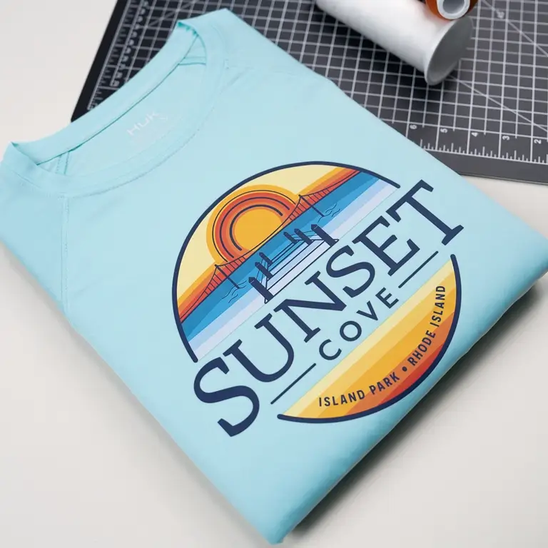 Personalized apparel pieces pair with custom embroidery for your logo.