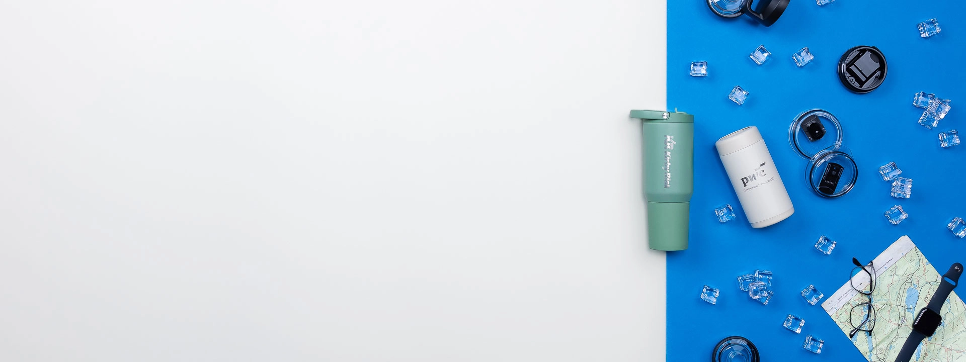 Shop custom HydroJug drinkware for employee gifting and corporate branding. 