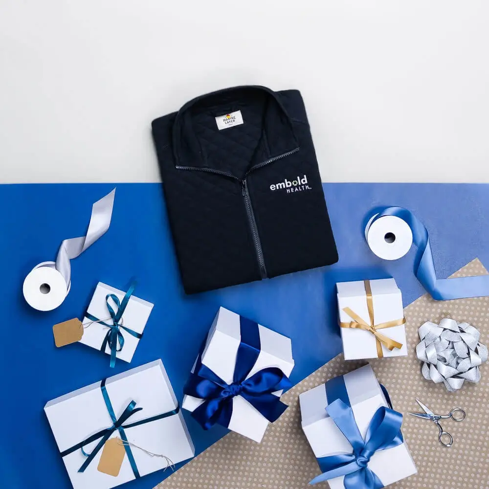 Find premium Marine Layer custom corporate employee holiday gifts at Corporate Gear.
