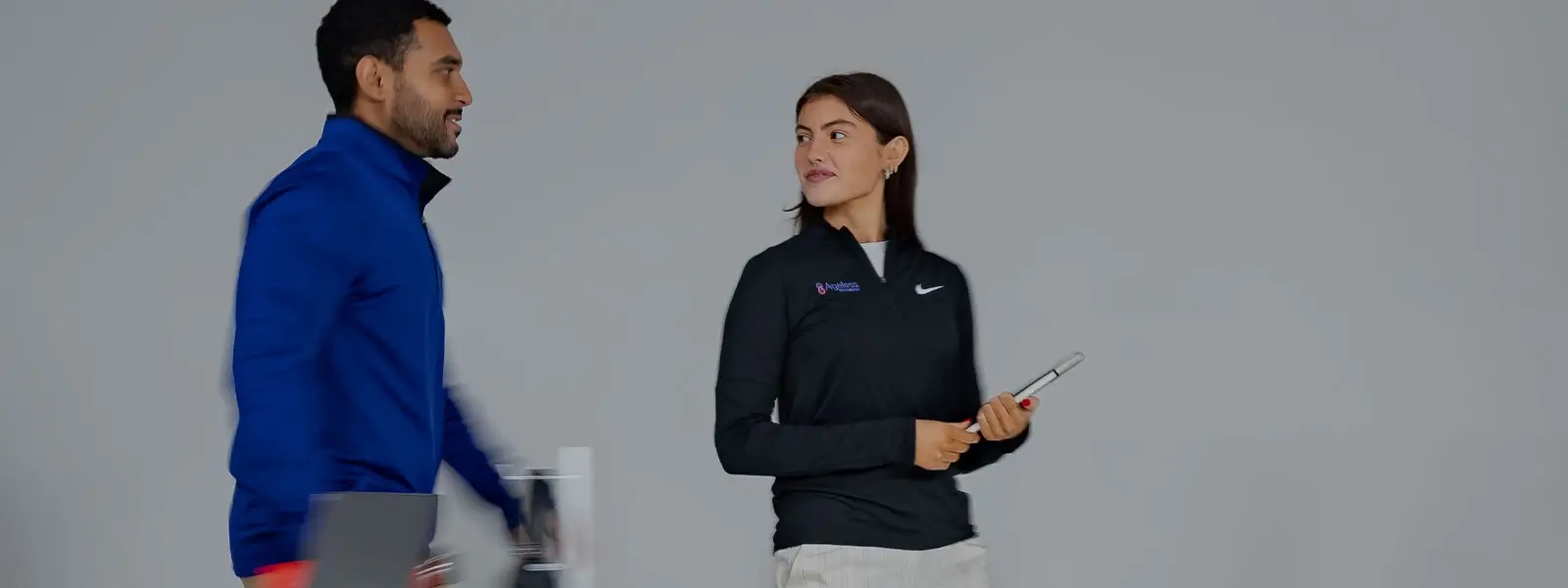 Custom Nike. Custom Patagonia. Custom YETI. Nike-inspired custom layers supporting all-day comfort.