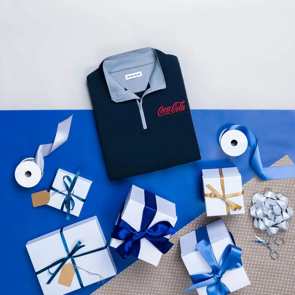 Find premium Peter Millar custom luxury corporate gifts at Corporate Gear.