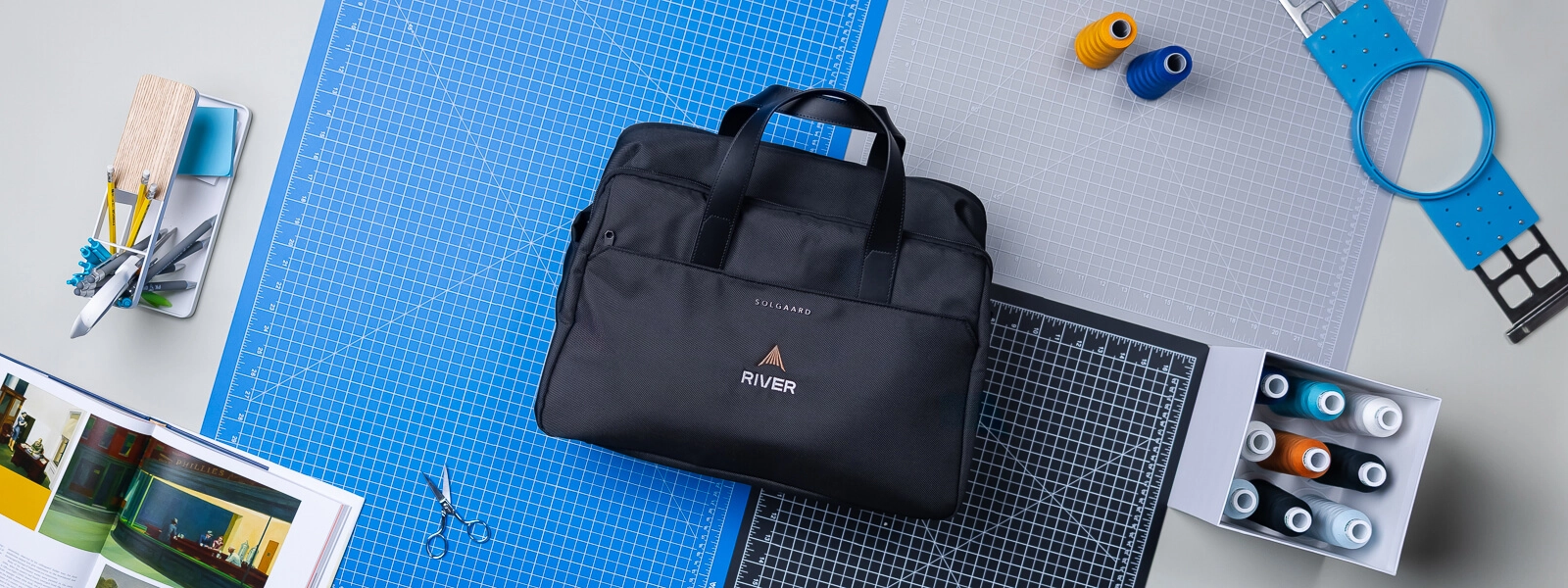 Custom Solgaard. Custom Bags. Logo Bags. Customized Bags. Embroidered Bags. Custom Powerbanks.