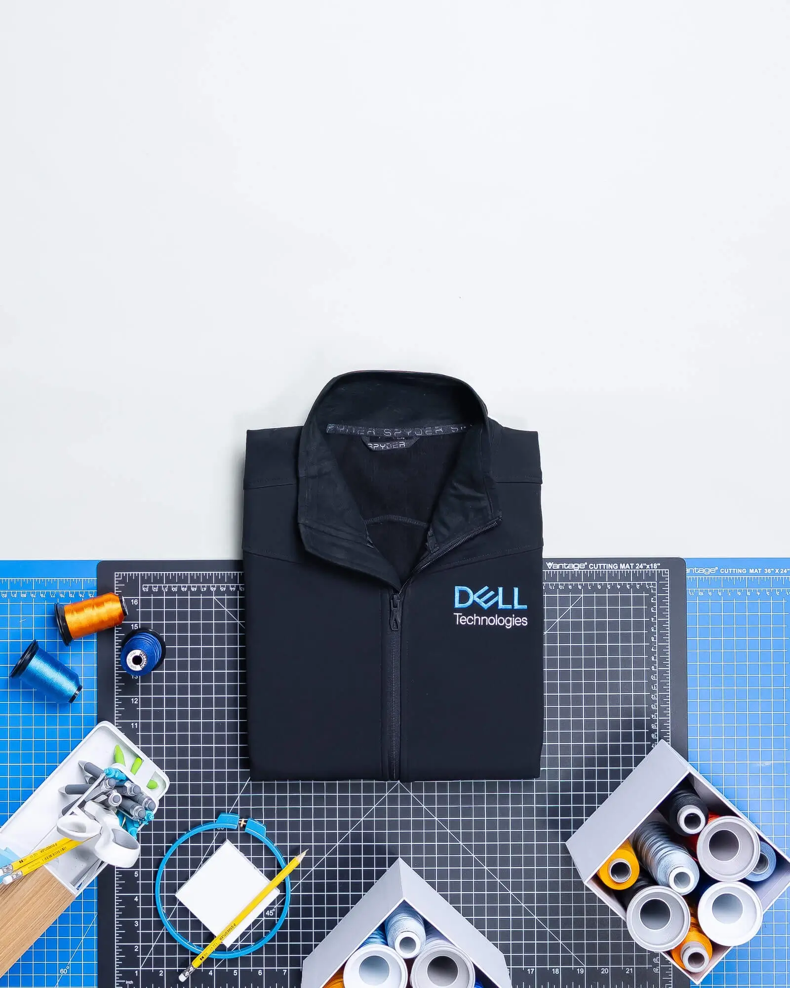 Find sustainable customized company jackets for your employees, clients, and customers.