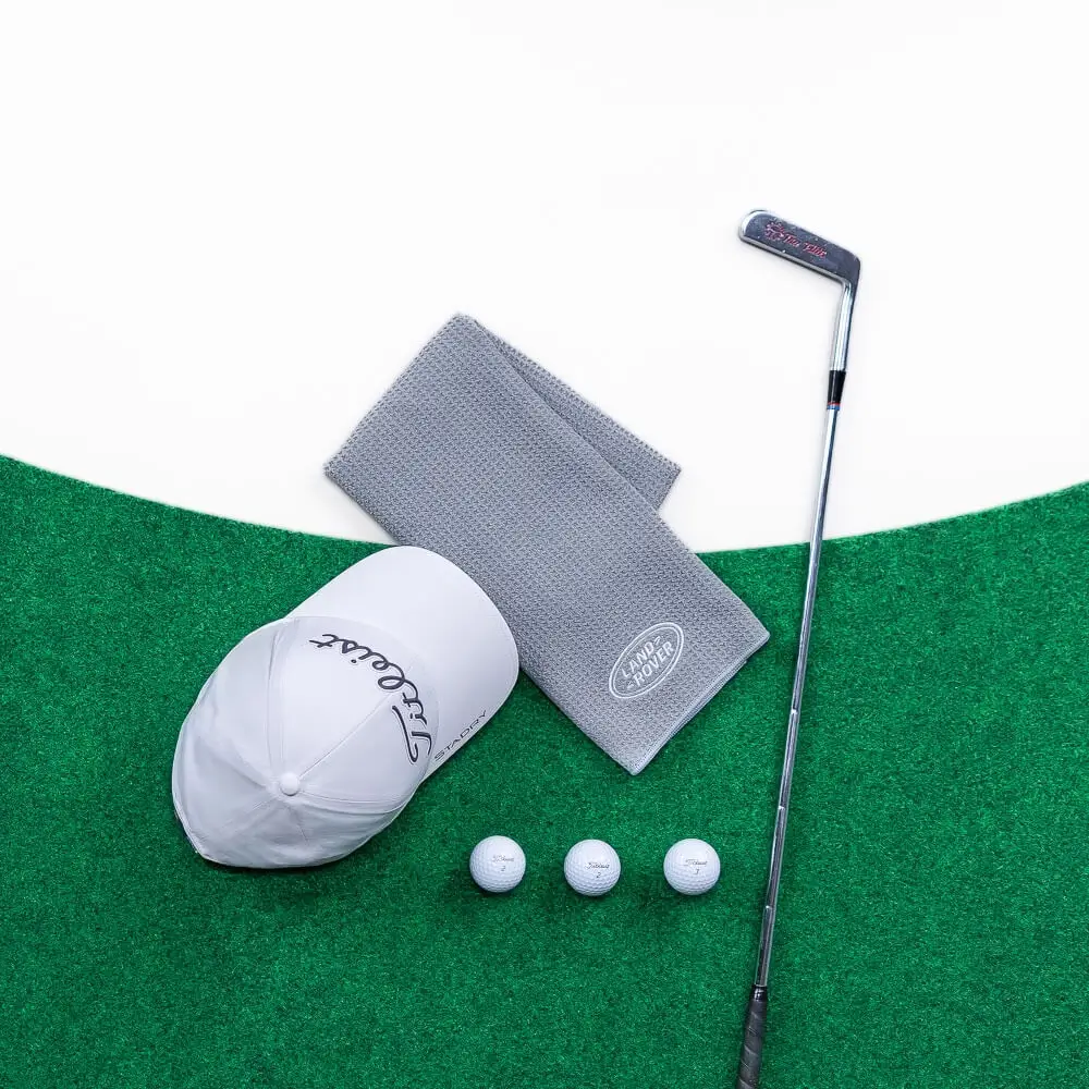 Custom Titleist golf gear and gifts for tournaments, client appreciation, and on-course branding.