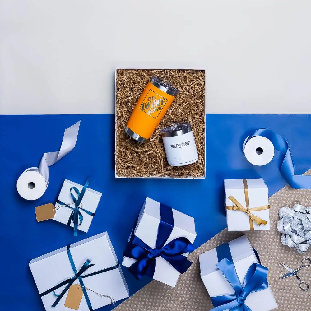 Find premium YETI custom corporate gifts for the holidays at Corporate Gear.