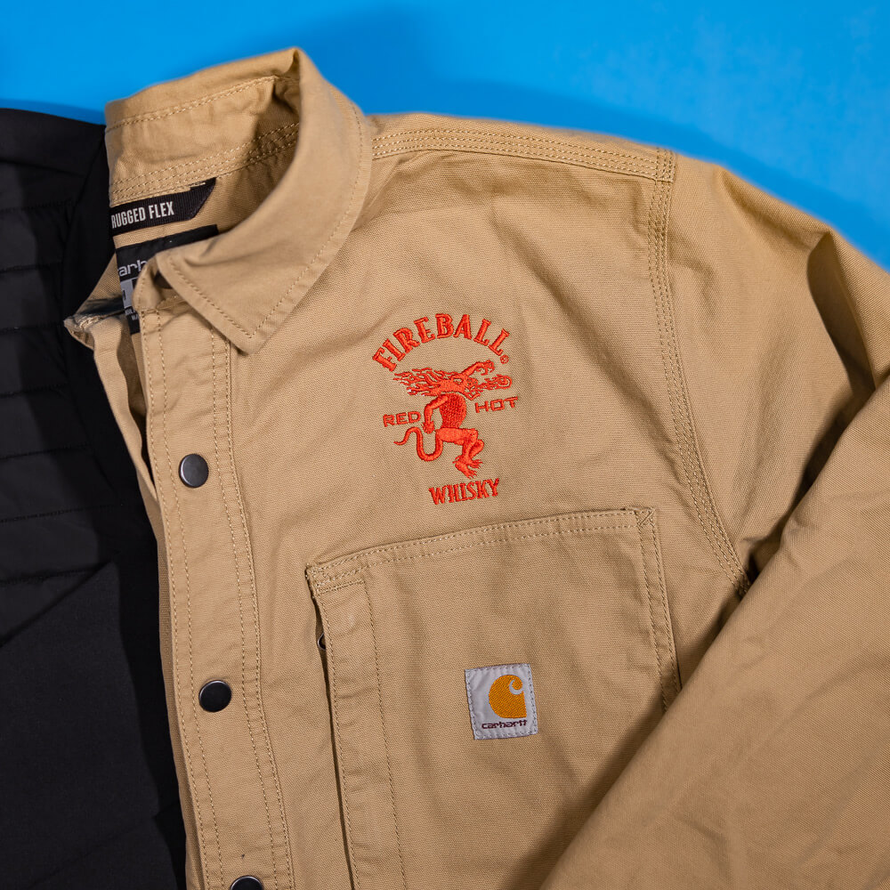 Custom Carhartt Workwear. Personalized jackets. Custom Carhartt shirts. Custom work shirt.