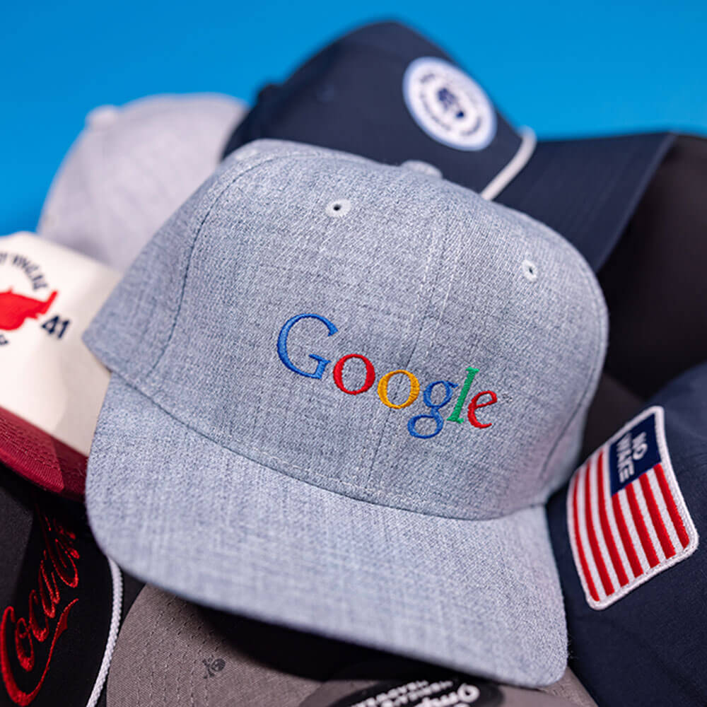 Corporate logo hats online