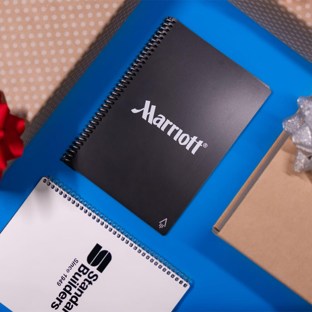 Custom Office Supplies. Customized Notebooks. Custom Notebook. Corporate Gifts For Employees.