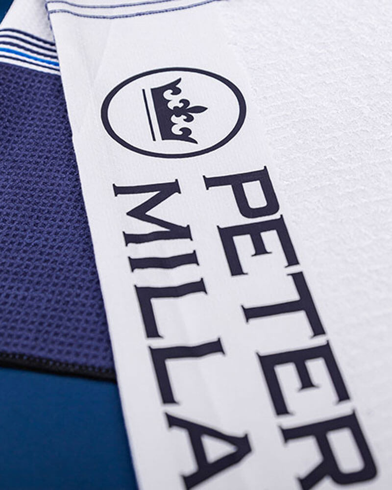 Go for the greens with customized golf towels.
