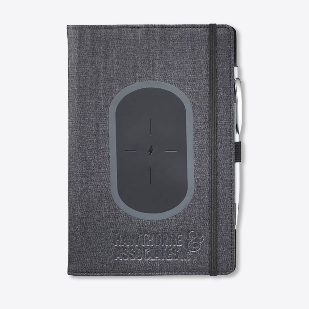JournalBooks Custom Journals. Water Resistant Notebook. Company Swag. Custom Logo.