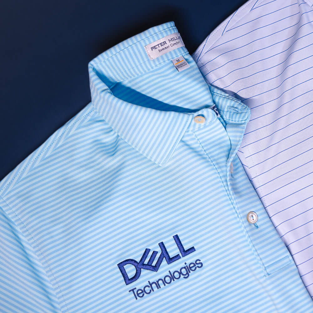 Custom Peter Millar Polos. Custom Polos. Custom Embroidered Polos.