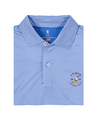 Fairway & Greene Men's Mini Stripe Polo