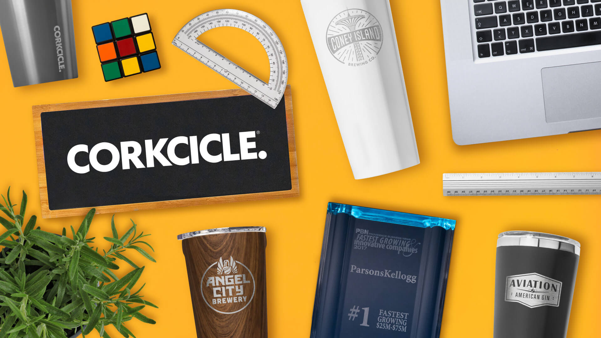 Corkcicle Personalized Tumblers are Always a Go-To for Company Drinkware