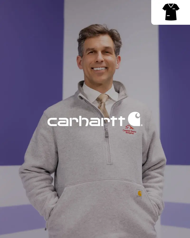 Find premium Carhartt custom nurse scrubs uniforms at PK Health Gear.