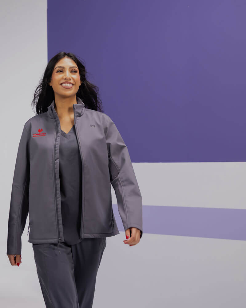Shop the Under Armour healthcare jackets doctors and nurses live in every day at the hospital.