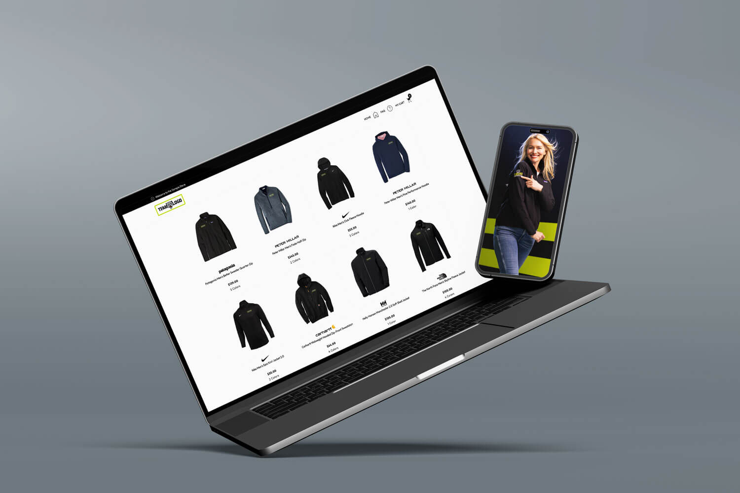 Find Custom Team Apparel with your custom team store. 